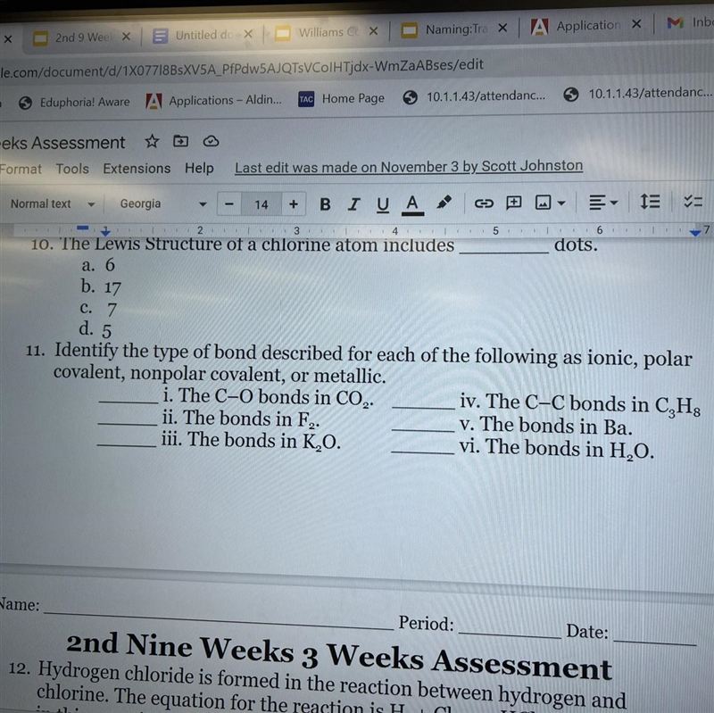 What is the answer of number 11?-example-1