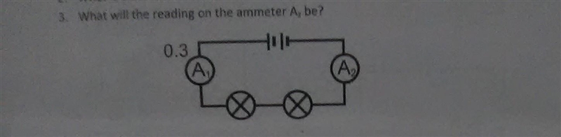 What will be the reading on the ammeter A² be? and pls answer quickly with explaining-example-1