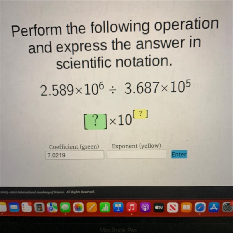 Perform the following operationand express the answer inscientific notation.2.589x-example-1