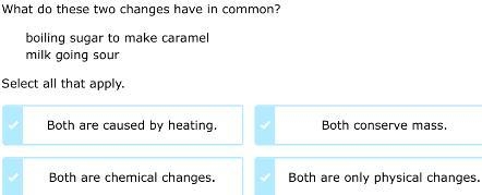 Is milk going sour caused by heating-example-1