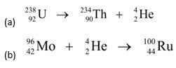 Which of these equations correctly model alpha decay? please explain!-example-1