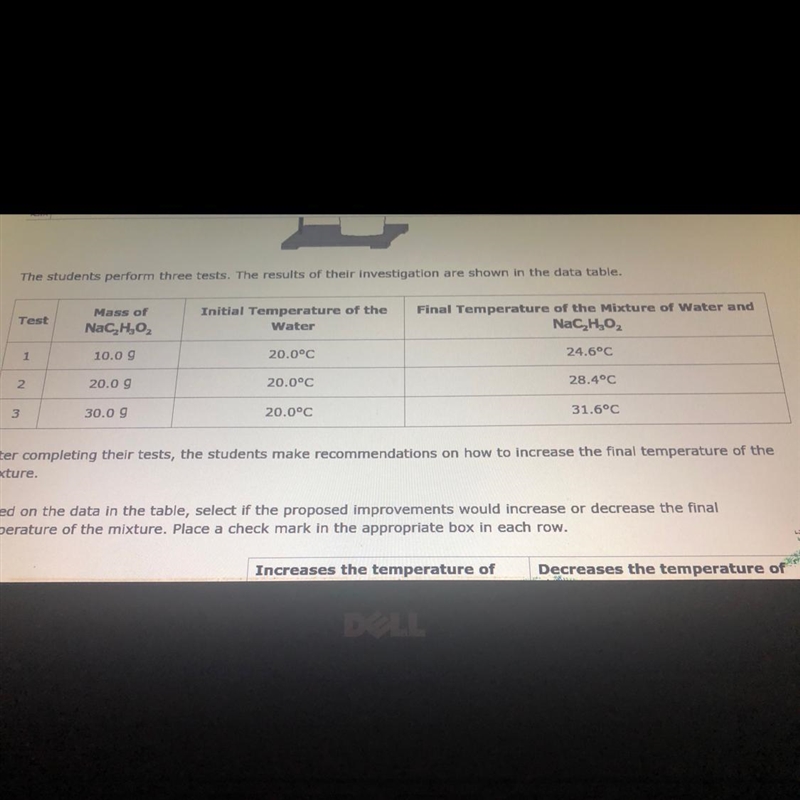 After completing their tests, the students make recommendations on how to increase-example-1