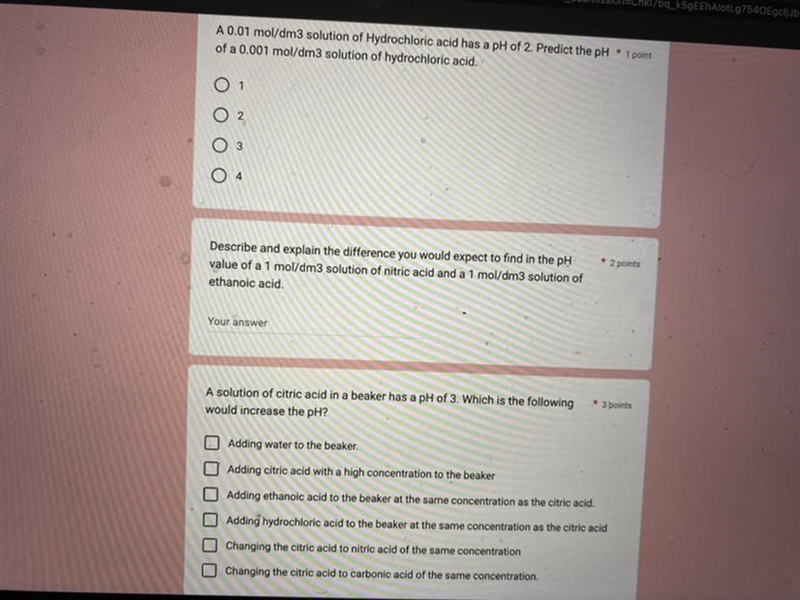 Please answer these questions on Strong acids and weak acids.-example-1