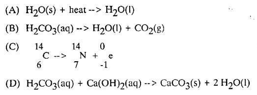 Which of the following equations represents a nuclear charge? Select one: a. A b. B-example-1