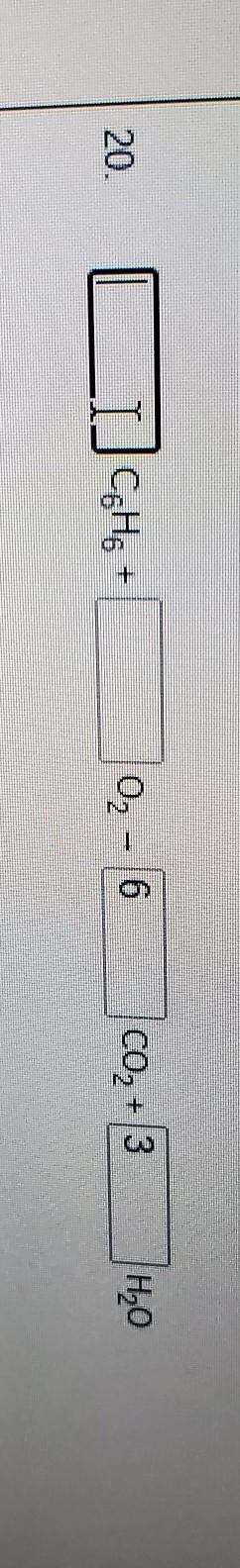 Balancing Chemical equations 20.​-example-1