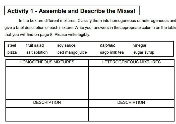 Help me pls Its not a exam its about Homogenous and heterogeneous pls help me and-example-1