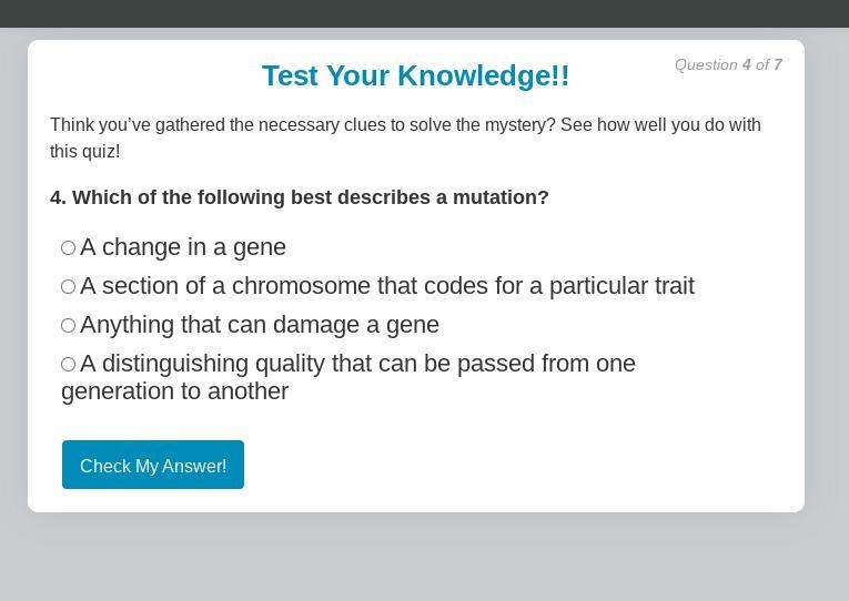 Which of the following best describes a mutation?-example-1