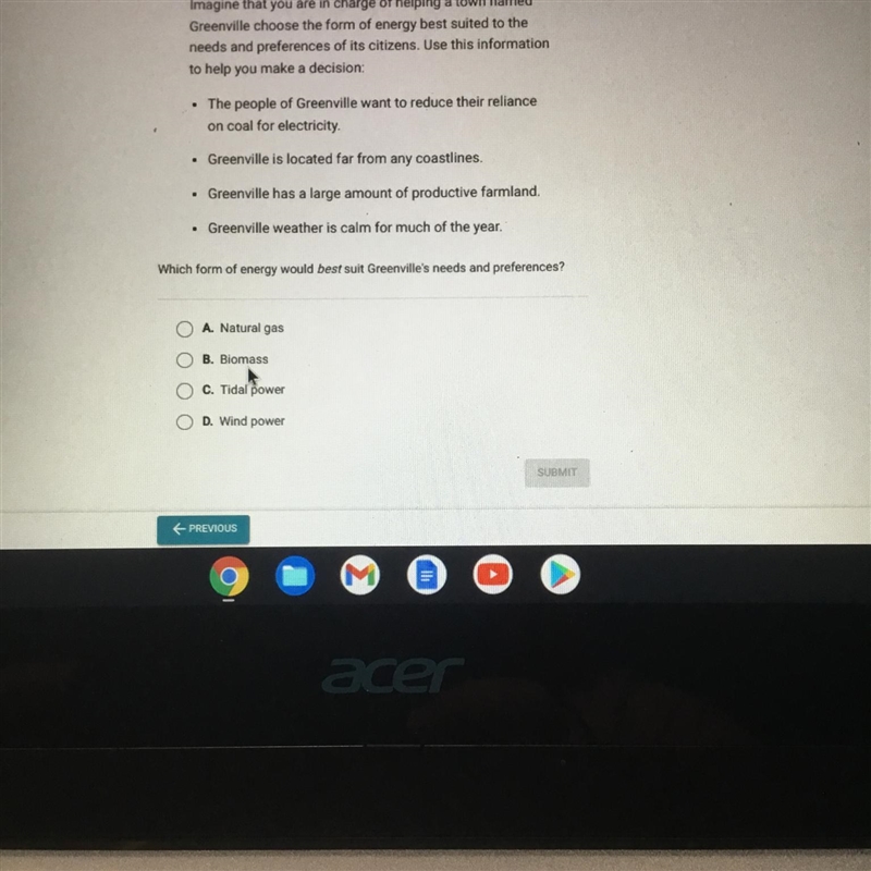 Imagine that you are in charge of helping a town named Greenville choose the form-example-1