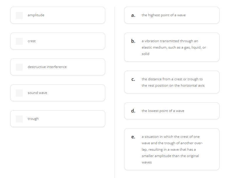 Match each vocabulary term with the correct definition-example-1