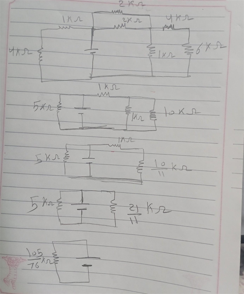 Problem 2: Question Consider the circuit diagram below. Reduce this circuit to an-example-1