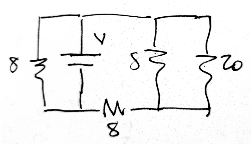 Solve using superposition theorem.​-example-1