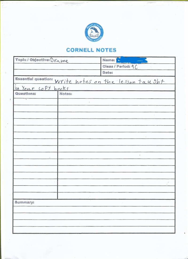 BigBrainPerson fill in these cornell notes.-example-1