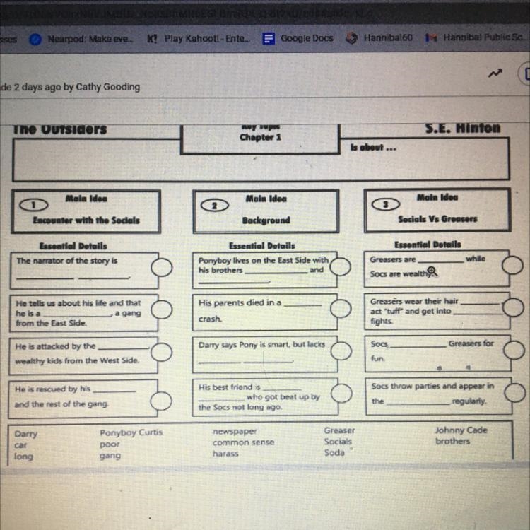 Help me with my ELA (I’m in 7th grade btw ) I have until tomorrow-example-1