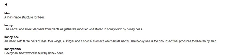 You are reading a book about bees, and you see the word "extractor." After-example-2