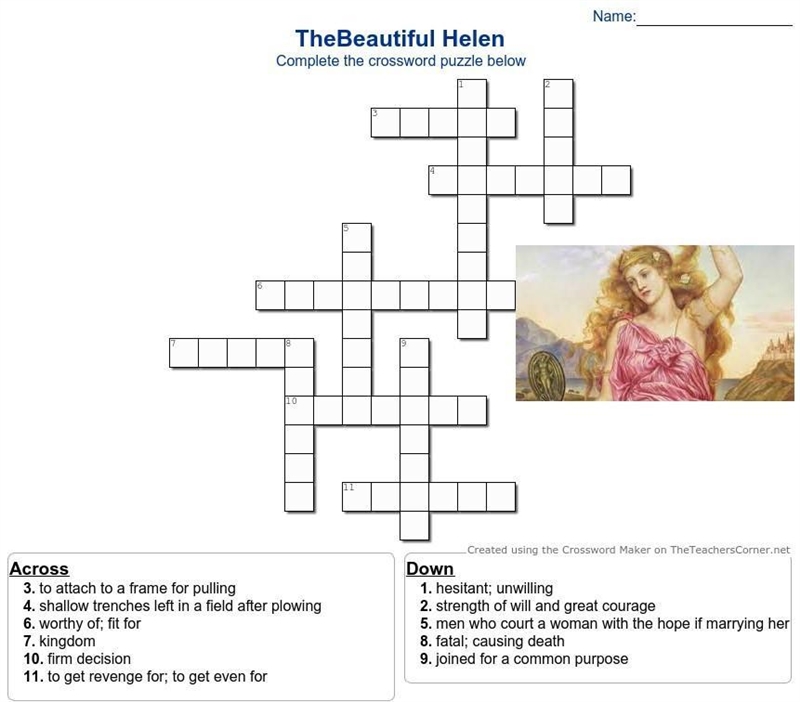 I need help on this crossword​-example-1