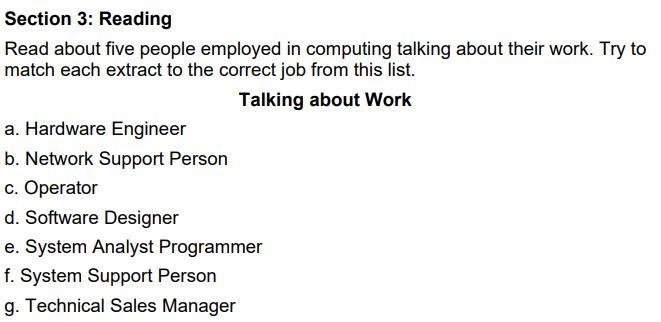 PLEASE HELP. TALKING ABOUT WORK-example-1