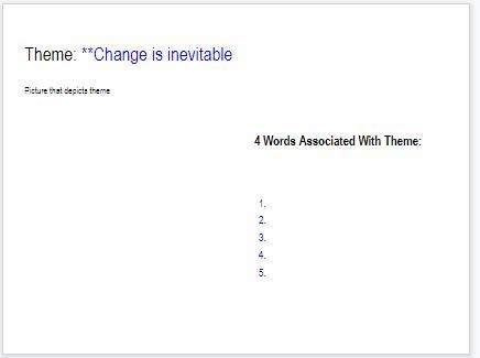 Words Associated With Theme:-example-1