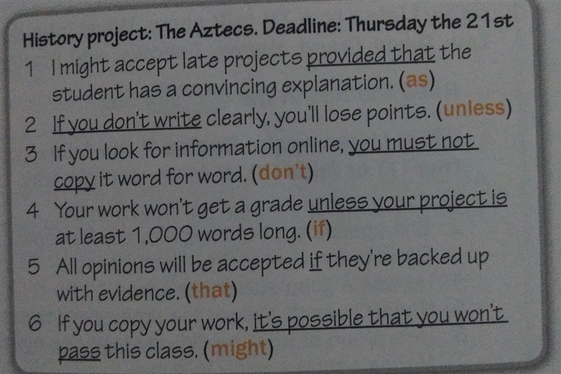 Rewrite the underlined part of the sentences using the word in parentheses and no-example-1