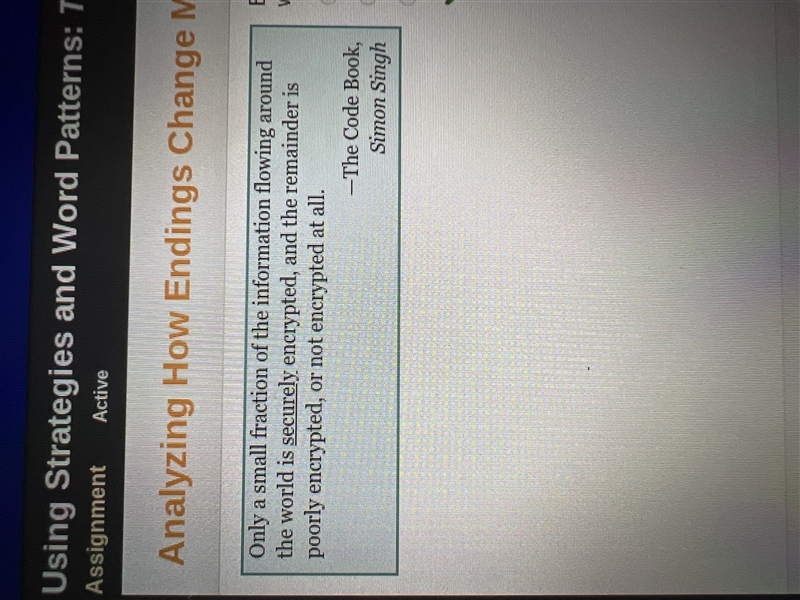 Based on the -Lu ending and clues in the sentence, what is the meanings of securely-example-1