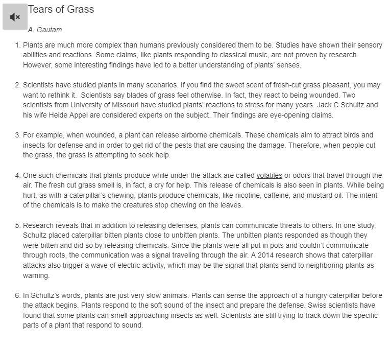 Which statement shows a conflicting viewpoint in the passage? (50 POINTS/Story attached-example-1