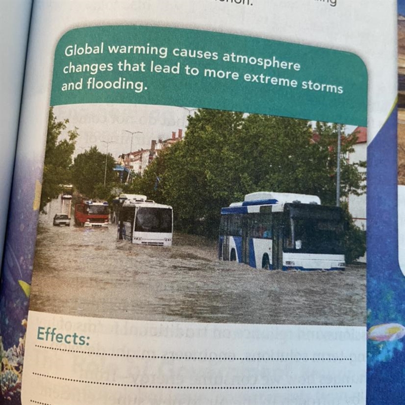 Global warming causes atmosphere changes that lead to more extreme storms and flooding-example-1