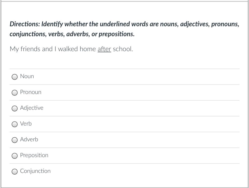 What is the answer and how because i thought it was a preposition?-example-1