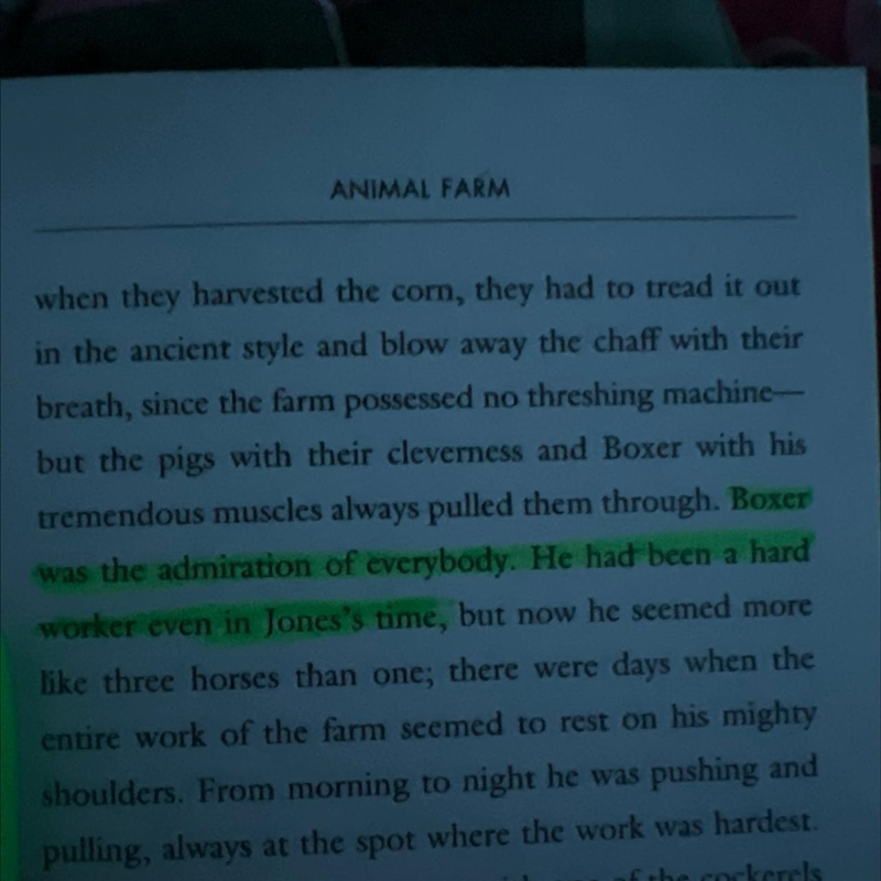 50 POINTS Can someone pls tell me if the paragraph i highlighted is a form of characterization-example-1