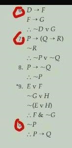 Use the rules of inference and replacement to construct a proof.. philosophy: college-example-1