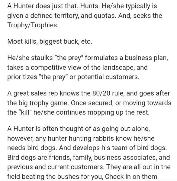 Debate on a Farmer and a Hunter who is more important-example-1