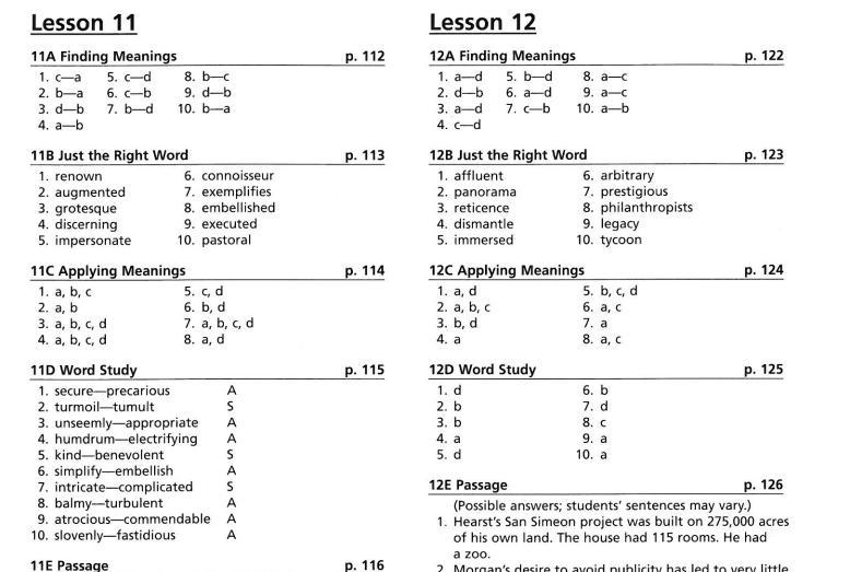 Book 8 lesson 11 answer key-example-1