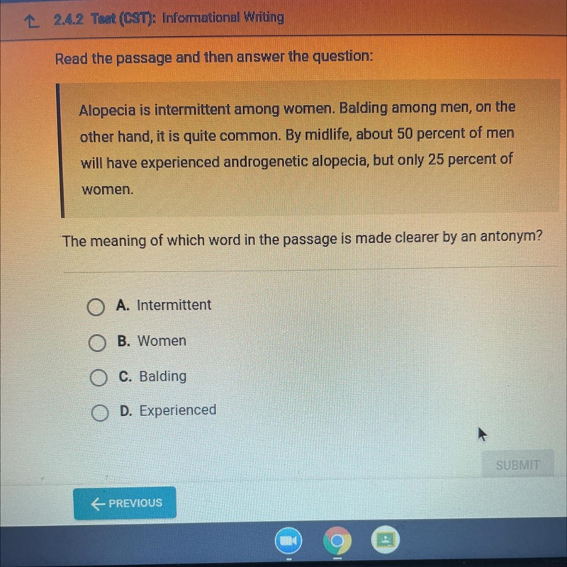 Read the passage and then answer the question:-example-1