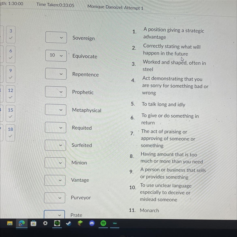 I really need help with match the word with the right definition-example-1