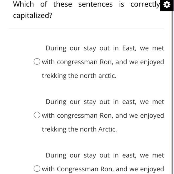 Somebody help me with this question please thank you During our stay out in East, we-example-1