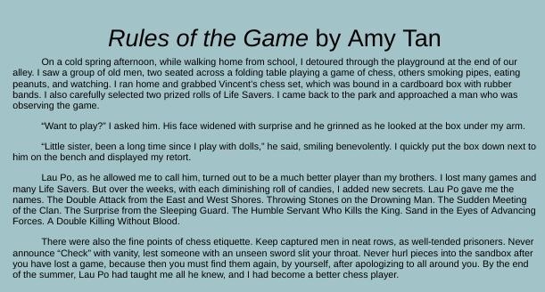 Plz help!!! 1. From chess etiquette (manners/behavior), what does Waverly learn about-example-1