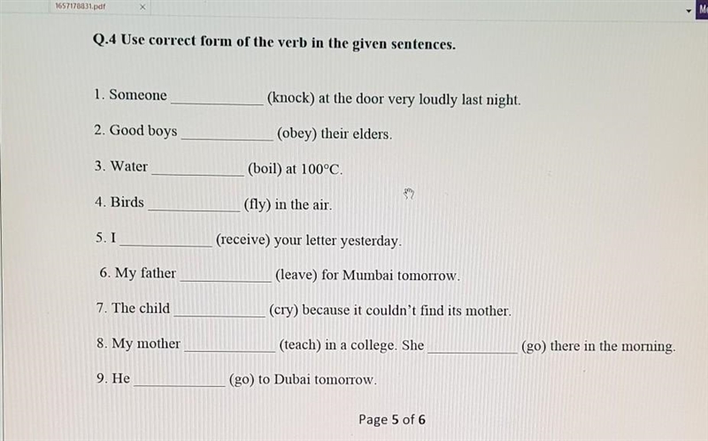 Can you pls help me in doing this 9 question ​-example-1