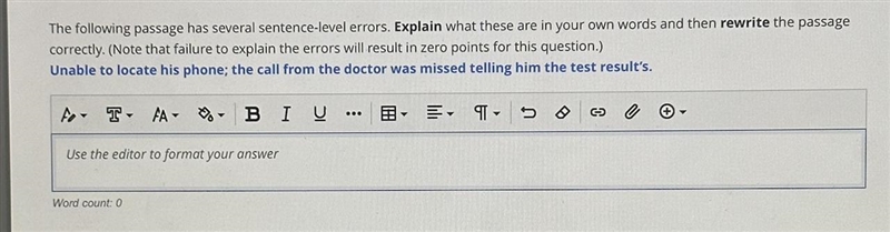 Please write a brief response to the question and EXPLAIN the changes that should-example-1