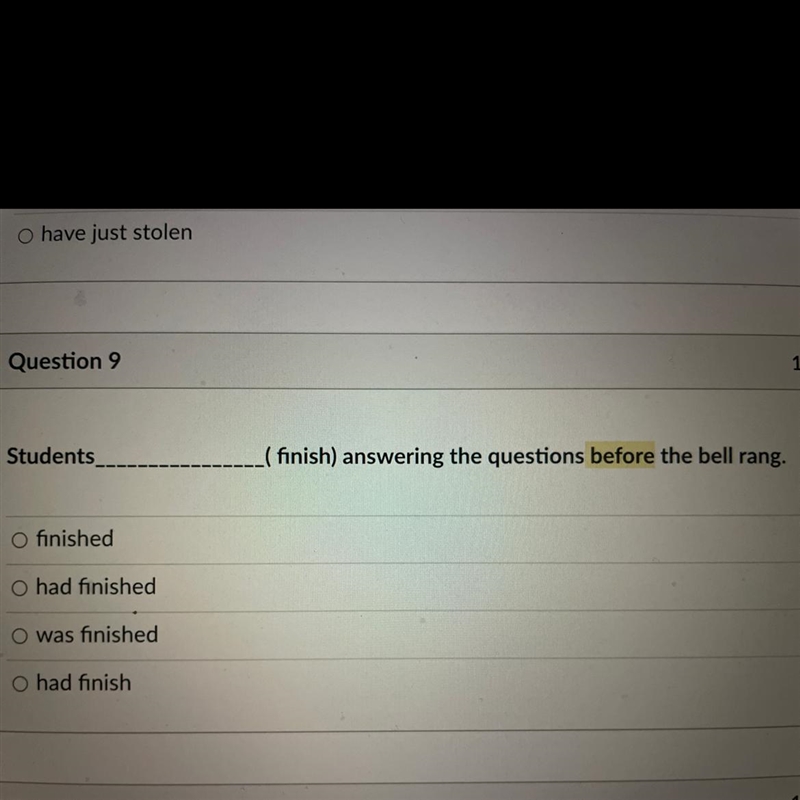 Please help easy question Complete the spot …………….-example-1