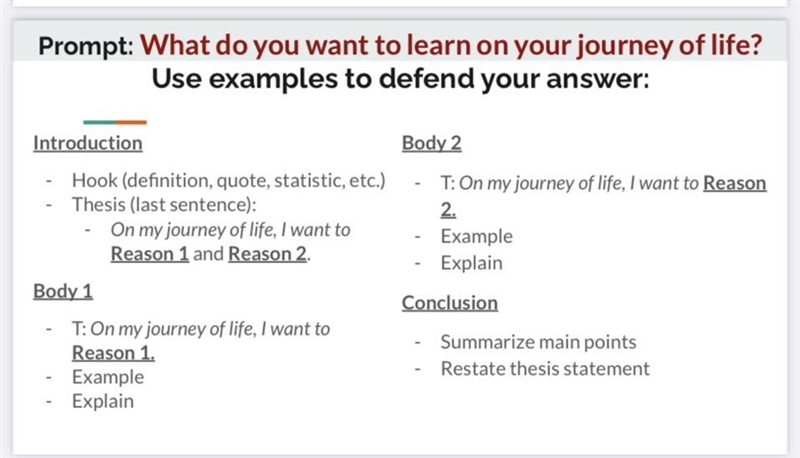 What do you want to learn on your journey essay-example-1