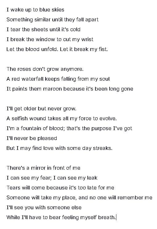 What do you guys think about this poem I've written? I'm an apprentice btw.-example-1