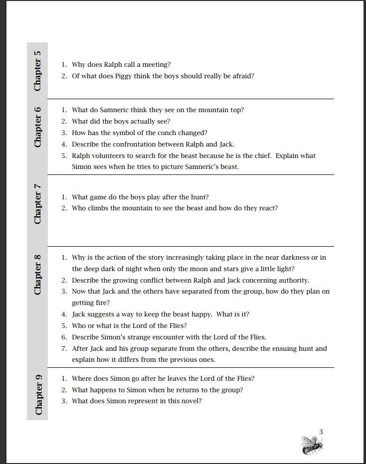 Can someone please help me these questions are about the book lord of the flies-example-2