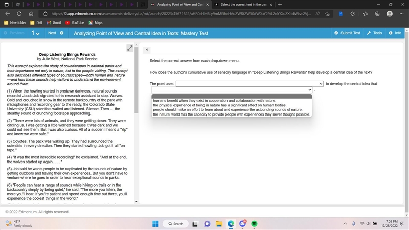 Select the correct answer from each drop-down menu. How does the author's cumulative-example-3