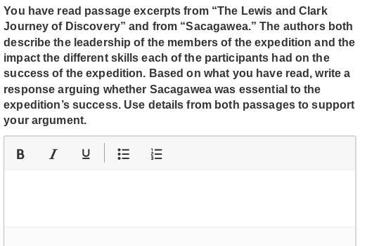 You have read passage excerpts from “The Lewis and Clark Journey of Discovery” and-example-1