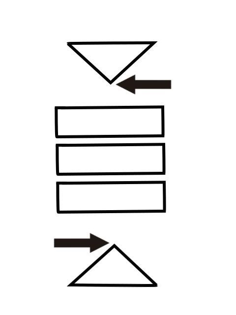 In the diagram of the five-paragraph essay, what do the two arrows indicate? A. the-example-1