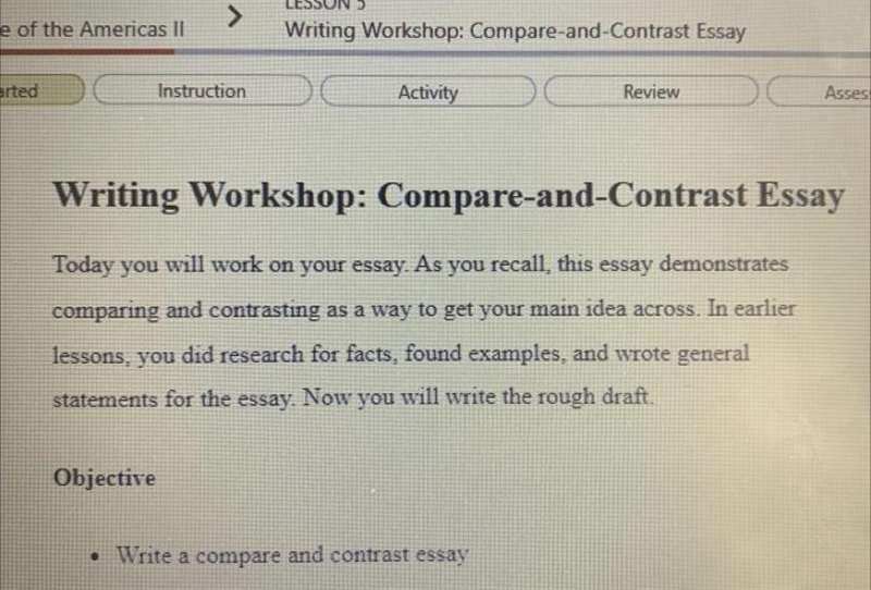 Compare and contrast essay any topic.-example-1