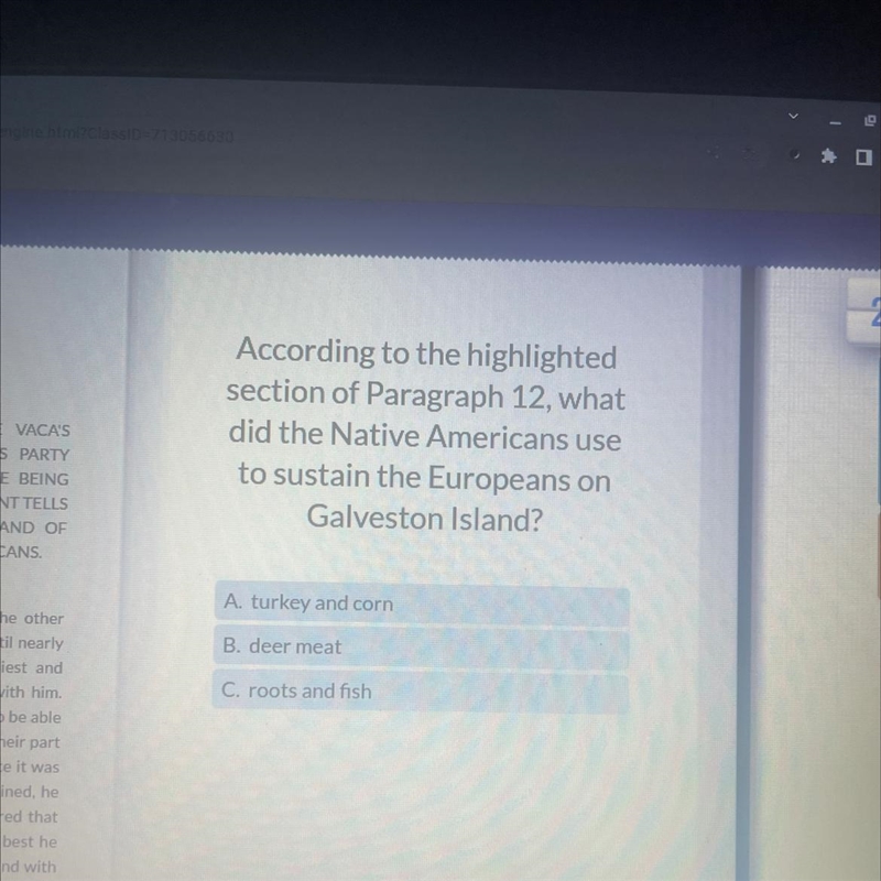 According to the highlighted section of Paragraph 12, what did the Native Americans-example-1