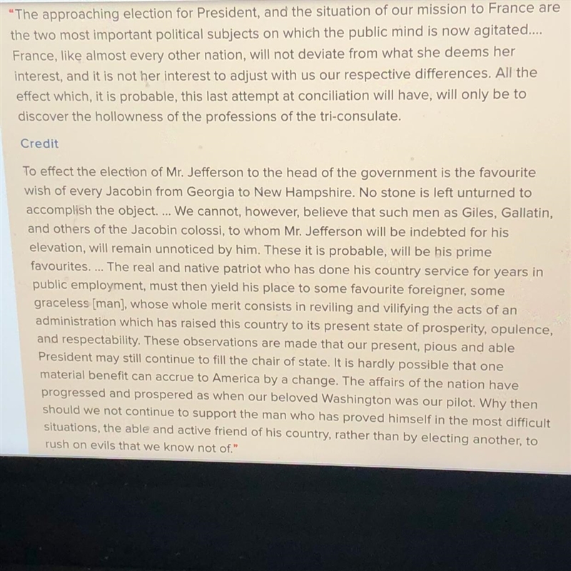 1. Why did the author think that negotiations with france are a waste of time? 2. What-example-1