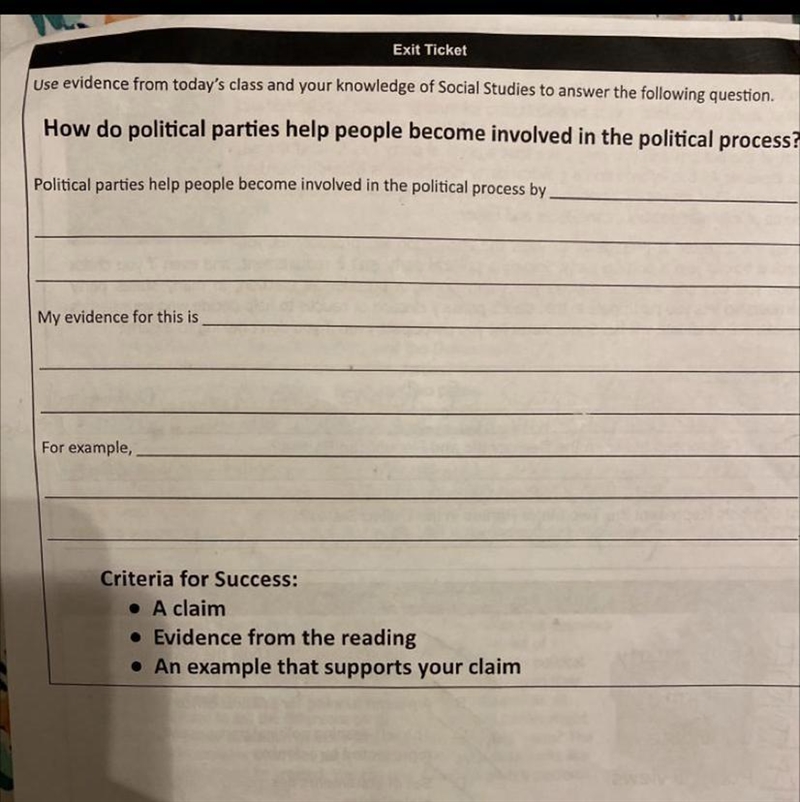 How do political parties help people become involved in the political process￼………….-example-1