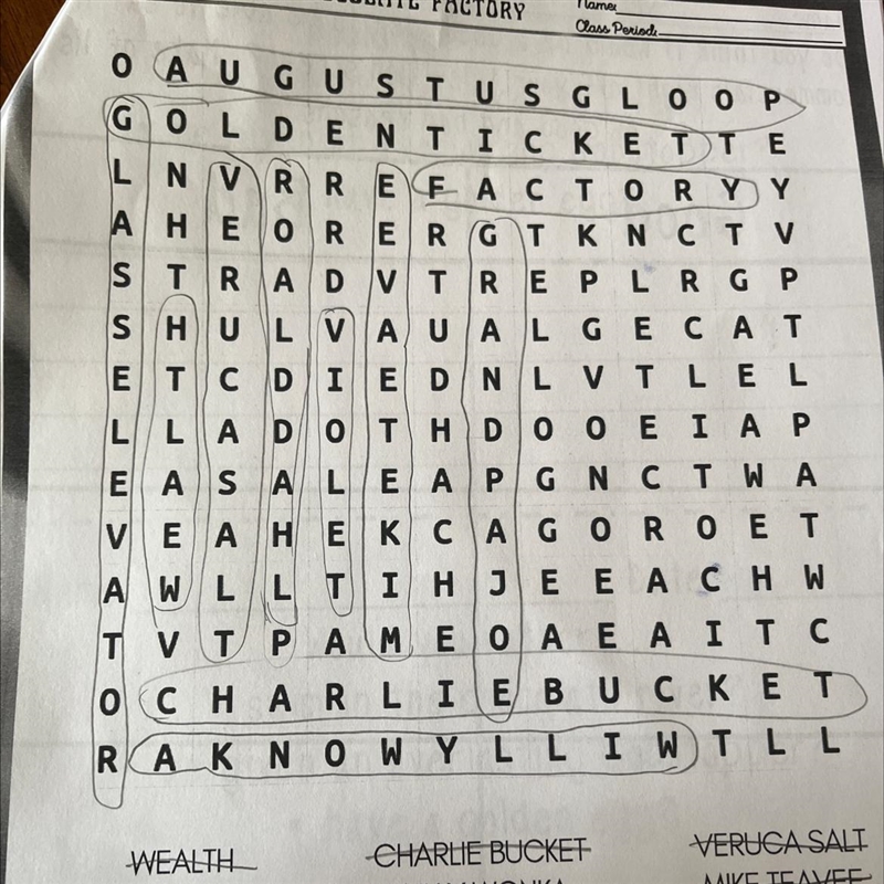 Help it’s a word puzzle find chocolate poverty-example-1