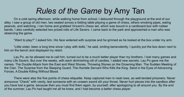 Plz help! 1. From chess etiquette (manners/behavior), what does Waverly learn about-example-1