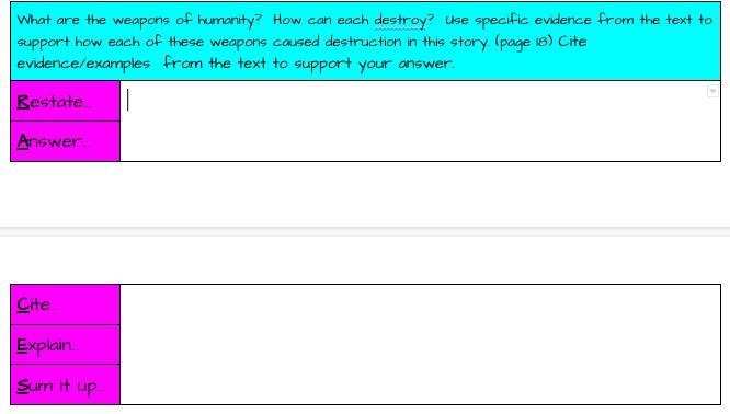 can someone help me write a races response. 1 picture is the question, and the other-example-2